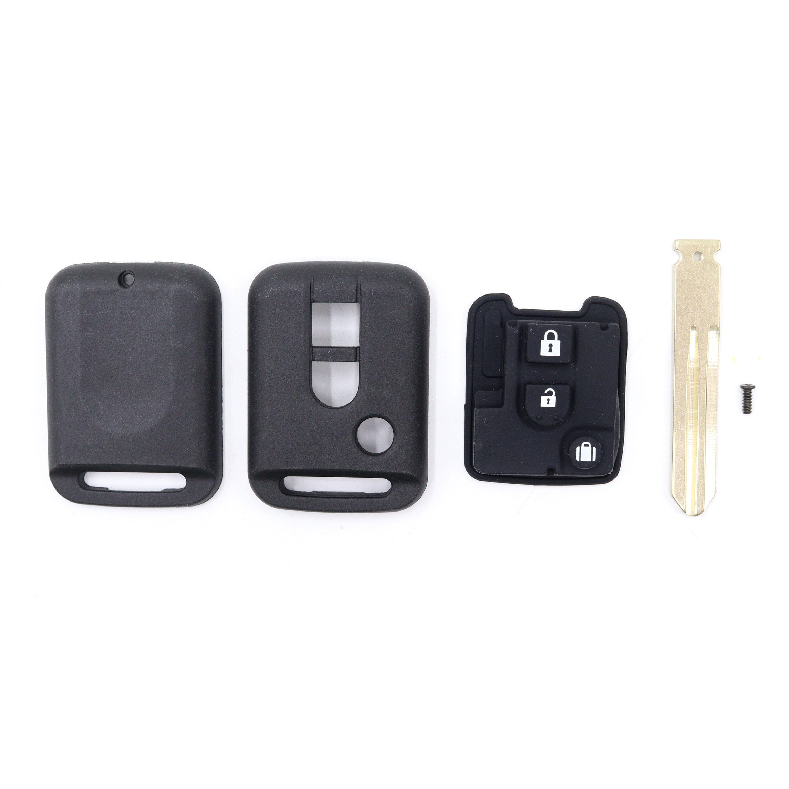 3 Button Key Blank Replacement Shell To Suit Nissan Pathfinder Navara Remote | Remote Pro